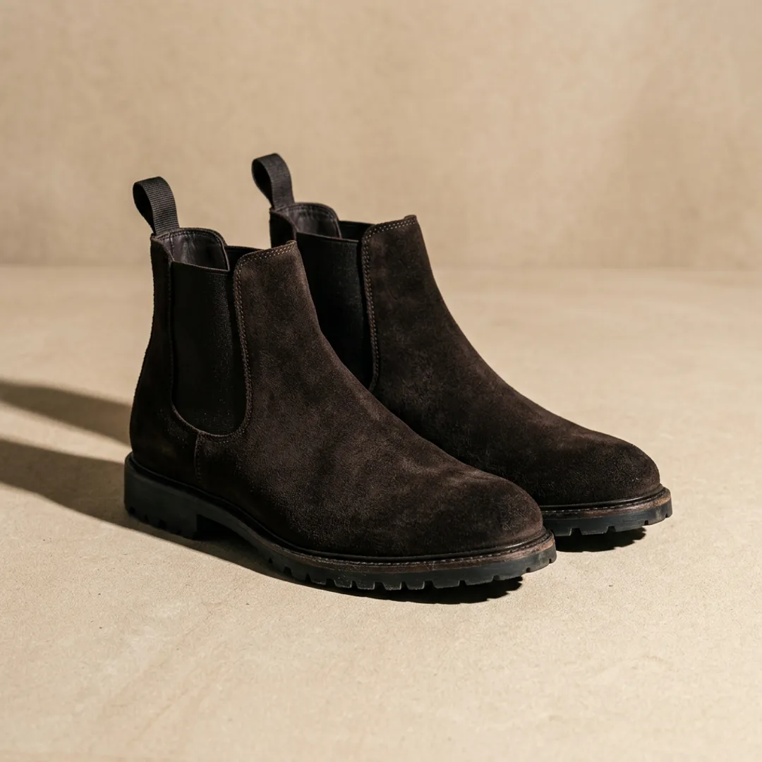 Suede Chelsea Boots