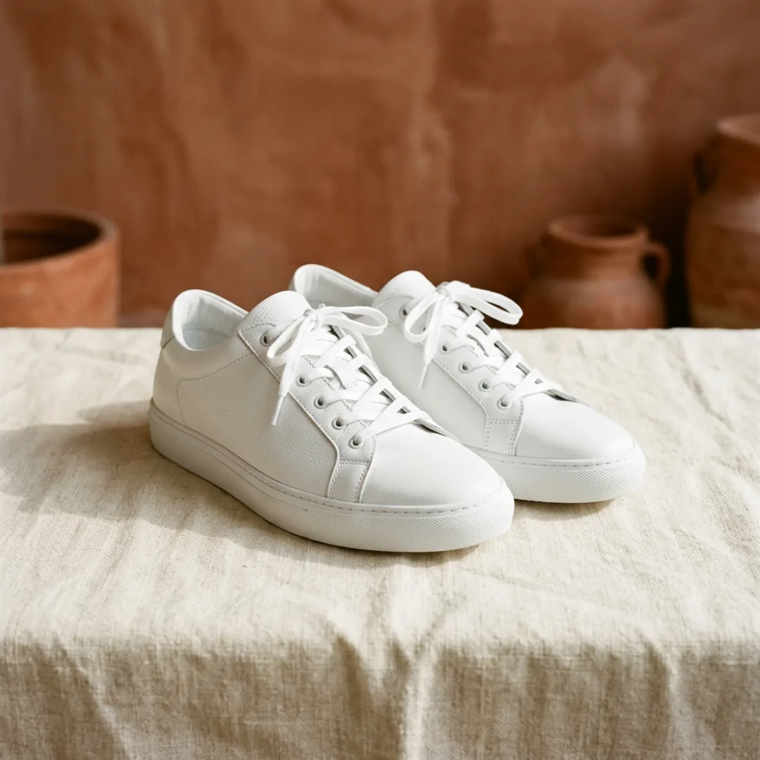 Minimalist Leather Sneakers